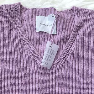 🌺NWT CHUNKY humanoid sweater 🌺